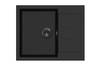 Aquasanita Tesa SQT102W + Vida PVD Black metallic/Grafit