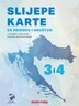 SLIJEPE KARTE ZA TREĆI I ČETVRTI RAZRED OSNOVNE ŠKOLE - slijepe karte, Hrvatska školska kartografija