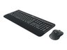 Logitech MK545 Advanced Combo, bežična tipkovnica + miš, crna, Unifying receiver USB (920-008923)