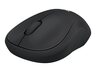 Logitech M220 Silent, optički miš, bežični, crni, USB (910-004878)