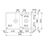 Franke Box center BWX 220-41-27
