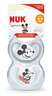 NUK duda silikon space Mickey 0-6mj 2/1 bijela