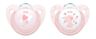NUK duda silikon baby rose 0-6 mj 2/1