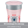 NUK magic cup 360 230 ml 8+ mj roza