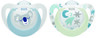 NUK duda silikon star day&night 0-6m 2/1