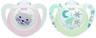 NUK duda silikon star day&night 0-6m 2/1