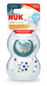 NUK duda silikon star day&amp;night 6-18m 2/1