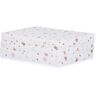 Chipolino preklopni madrac white /beige stars