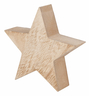 Drvena zvijezda 10 x 2,5 cm