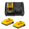 Dewalt DCB115 punjač + 2 baterije DCB183 18V 2.0 Ah