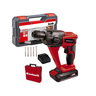EINHELL set TE-HD 18 Li (1x2.5 Ah), aku bušilica u setu + KWB SDS set svrdla i dlijeta u kovčegu, 12/1