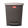 TATAY kanta za smeće 23L na pedalu polipropilen , smeđa, cubik