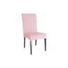 Navlaka za stolicu rastezljiva plišana roza