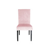 Navlaka za stolicu rastezljiva plišana roza