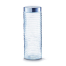 Zeller Doza staklena, “grooved“, 2000 ml, inox poklopac, Ø10,5x29,5 cm, 19773