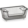 Zeller Organizer košara "S", metalni, crni, 32 x 16,5 x 14,5 cm, 27417