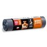 ANNA Vreće za smeće 160 L, 5/1 extra jake (do 50KG), sive LDPE