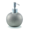 Zeller Dispenzer za sapun Glitter, srebrni, 18753