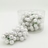 Staklene kuglice na žici 2 cm/144kom - Bijela
