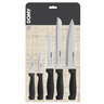 DOMY Set noževa 5/1; kuhinjski nož 20cm, Višenamjenski nož 20cm, Višenamjenski nož 14cm, nož za guljenje 9cm, nož za guljenje, 7cm