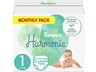 Pampers Harmonie pelene, veličina 1, 2-5 kg, 102 kom