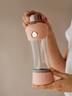 EQUA, staklena boca, Active Peach, BPA, BPF i BPS-free, 550ml