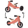 Kinderfeets drvena dječja guralica, Tiny Tot 2u1, Coral