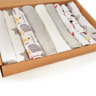 SuperMami set od 9 pelena - flanel, tetra, bambus