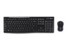 Logitech MK270 Wireless Desktop, bežična tipkovnica + miš, crna (920-004532)