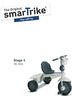 Smart Trike tricikl Voyage 4u1, plavi