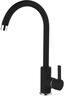 Elleci Quadra 350 sudoper + slavina C01 Nero