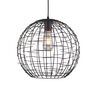 Viseća svjetiljka Viela, 35 cm, E27, IP20, crna