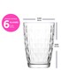 Set čaša, 6/1, 415 ml