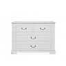 Bellamy Ines komoda s 4 ladice, bijela