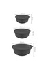 Set zdjela ANTHRACITE