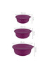 Set zdjela PURPLE