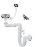 SINK SOLUTION sifon prostorni 3 1/2" vertikalni pomoćni preljev