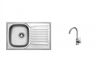 SINK SOLUTION set sudopera i slavine LUGO, inox