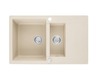 SINK SOLUTION sudoper NATURA 120 PLUS, bež