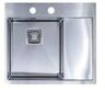 SINK SOLUTION sudoper A LINE PLUS PLUS 60 x 52 cm, lijevi, inox