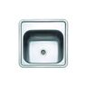 SINK SOLUTION sudoper A LINE 38 x 38 cm, 1x, inox