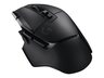Logitech Gaming G502 X Lightspeed, optički miš, 25000dpi, bežični, crni, USB (910-006180)