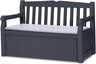 KETER Eden Garden Bench vrtna klupa/spremište, 265 l, siva