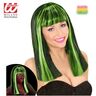 Perika Patsy Neon, crno/zelena