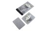 Kupaonski set tepiha Alacati 40x60cm, 50x60cm i 60x100cm, 3/1, sivi