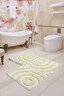 Kupaonski set tepiha Ecru 50x60cm i 60x100cm, 2/1, sivi