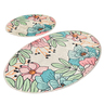 Kupaonski set tepiha Spring 50x60cm i 60x100cm, 2/1