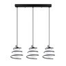 Visilica ELEGANCE 706, 3 x E27, crna