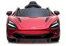 Licencirani auto na akumulator McLaren 720S, crveni lakirani