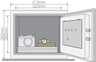 Yale trezor Fire Safe Medium